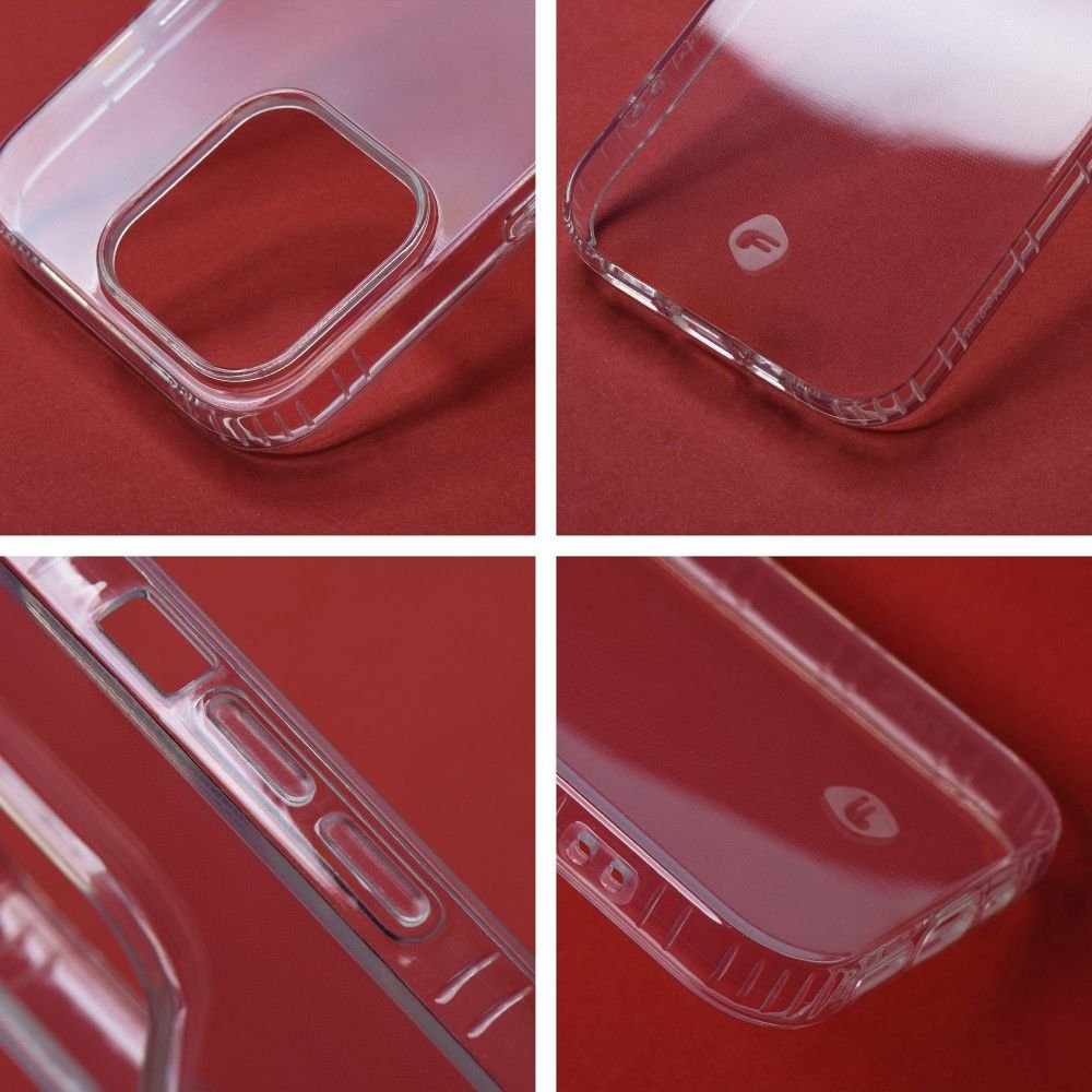 Case for iPhone 15 PLUS Forcell F-Protect Long Lasting transparent | Tech A Break