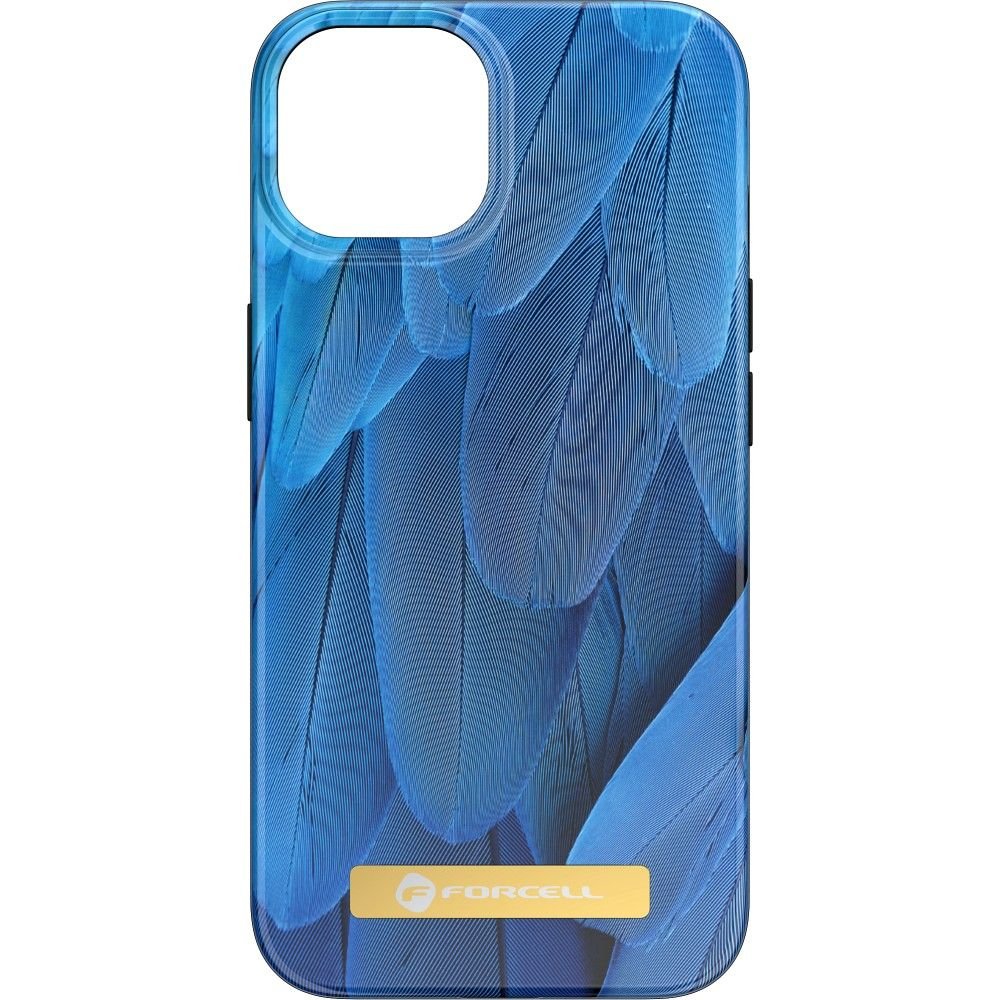 Case for iPhone 15 PRO MAX Forcell F-Protect Mirage compatible with Magsafe blue bird | Tech A Break
