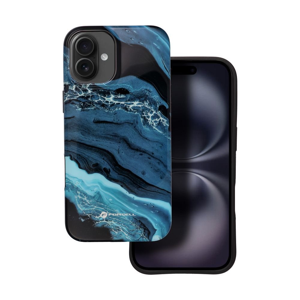 Case for iPhone 16 PLUS Forcell F-Protect Mirage compatible with Magsafe Military Drop-Test deep sea | Tech A Break