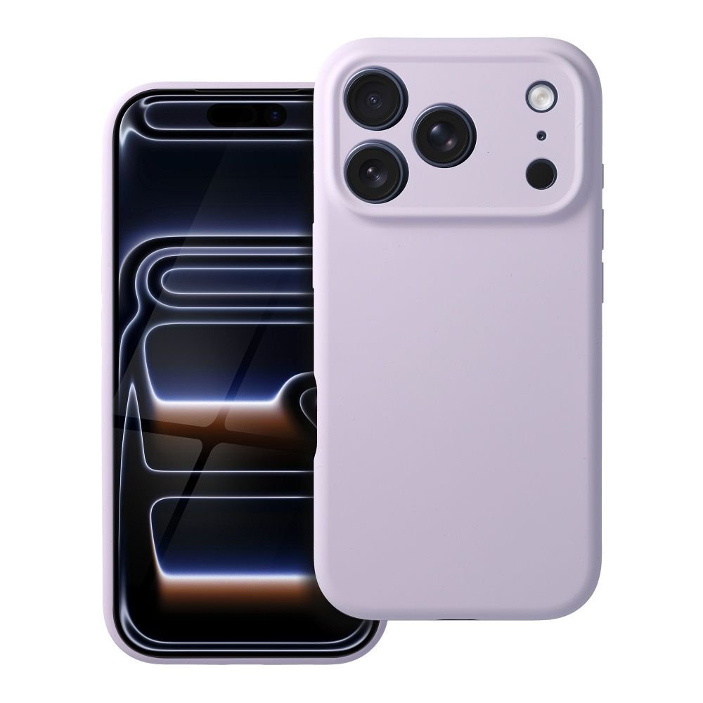 Case for iPhone 15 PRO MAX Forcell F-Protect Rubber Premium compatible with MagSafe mauve | Tech A Break