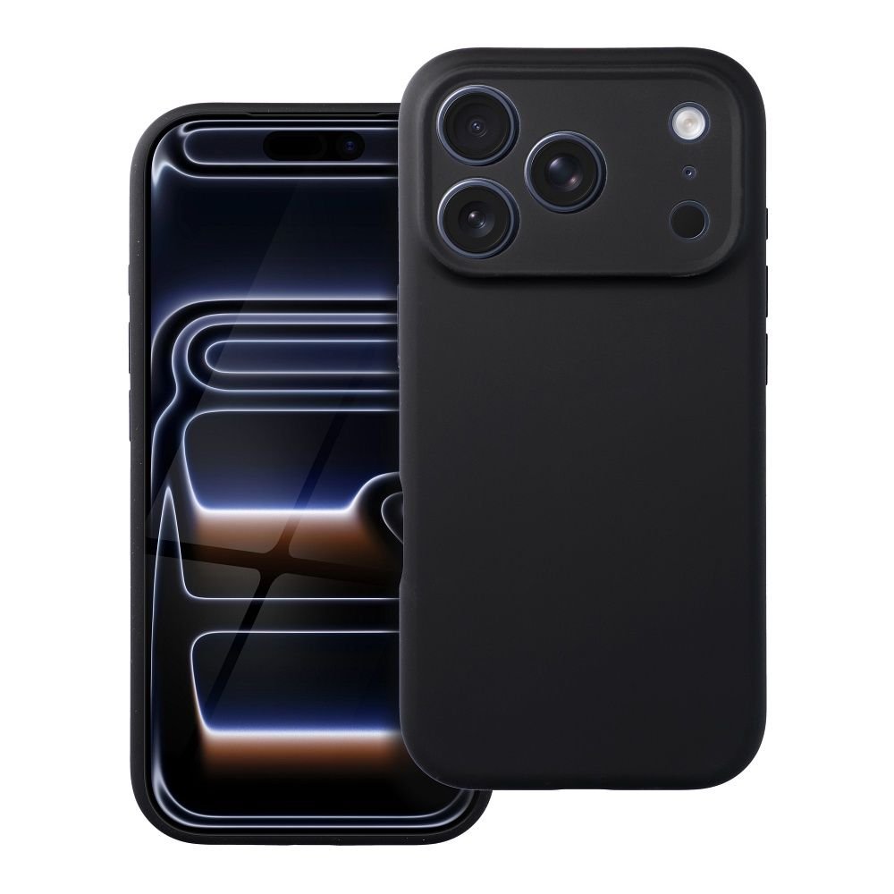 Case for iPhone 16 PRO Forcell F-Protect Rubber Premium compatible with MagSafe black | Tech A Break