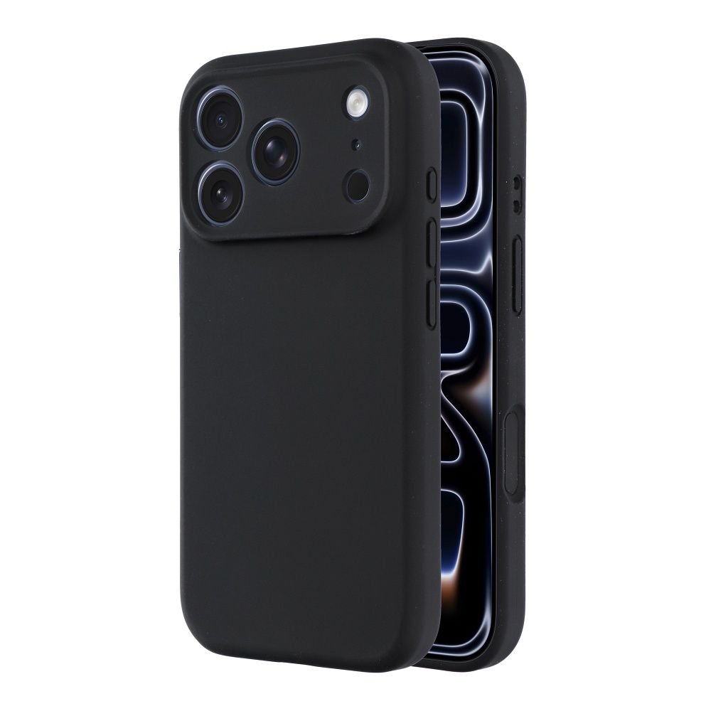 Case for iPhone 16 PRO Forcell F-Protect Rubber Premium compatible with MagSafe black | Tech A Break