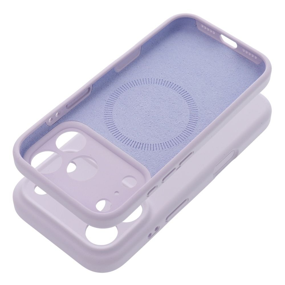 Case for iPhone 16 PRO Forcell F-Protect Rubber Premium compatible with MagSafe mauve | Tech A Break
