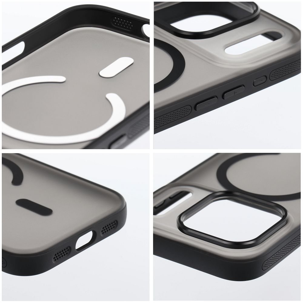 Case for iPhone 16 Flexline Mag Cover compatible with MagSafe black | Tech A Break