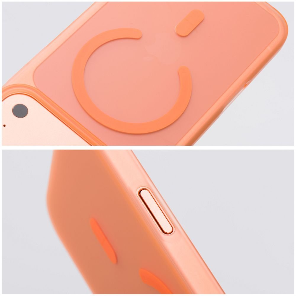 Case for iPhone 17 PRO MAX Go Orange compatible with MagSafe orange | Tech A Break