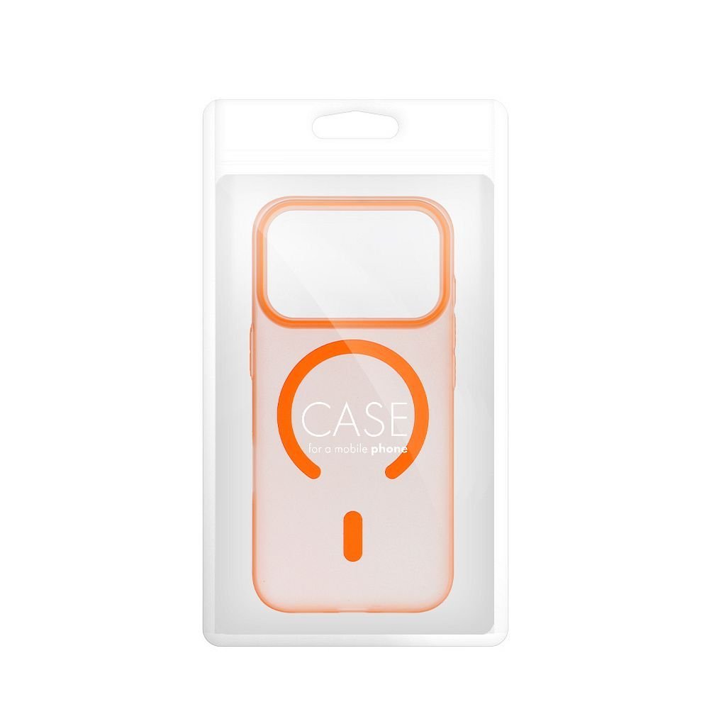 Case for iPhone 17 PRO MAX Go Orange compatible with MagSafe orange | Tech A Break