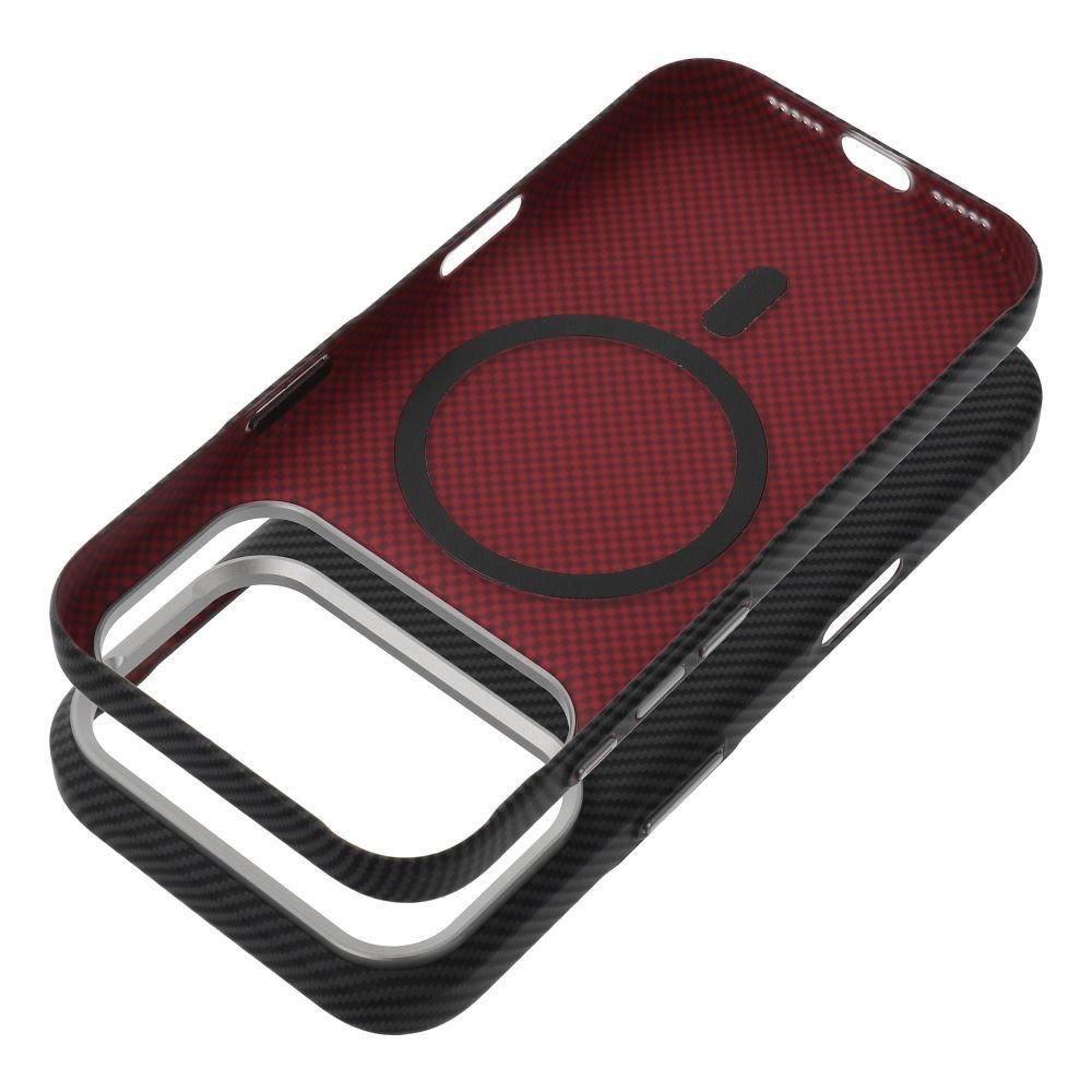 Case for iPhone 17 Kevlar compatible with MagSafe black | Tech A Break