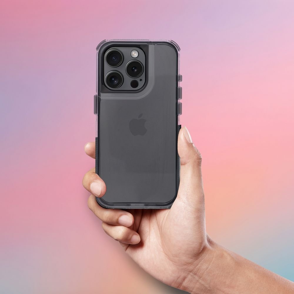 Case for iPhone 15 Matrix Clear black | Tech A Break