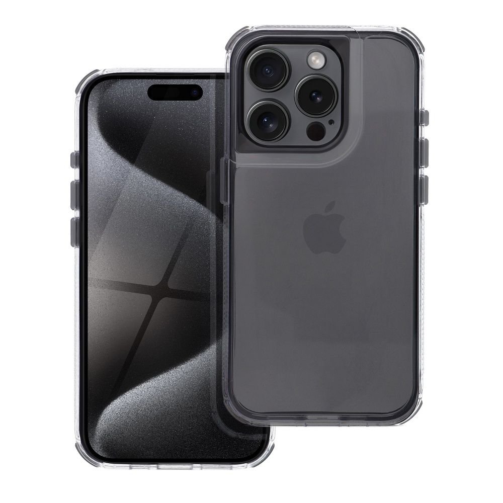Case for iPhone 16e (SE 4 2025) / 17e Matrix Clear black | Tech A Break