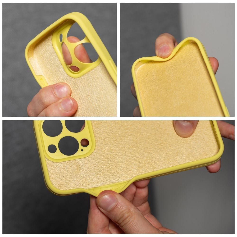 Case for iPhone 14 Silicone 2mm yellow | Tech A Break