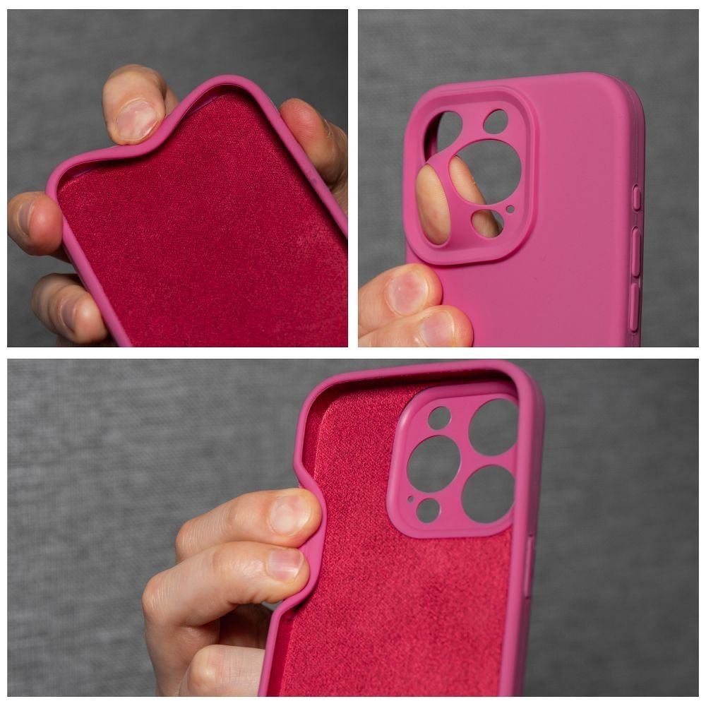 Case for iPhone 16 PRO MAX Silicone 2mm pink | Tech A Break