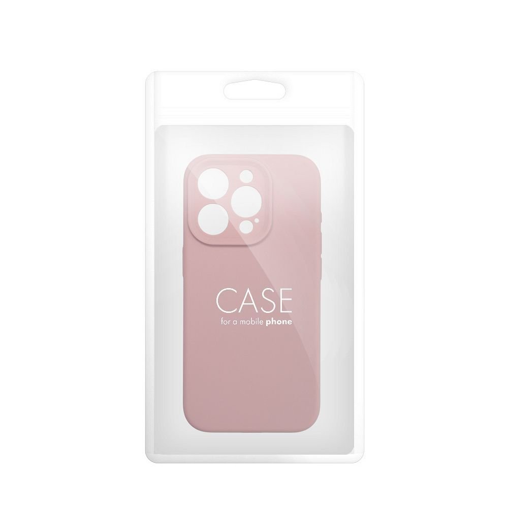 Case for iPhone 16 PRO Silicone 2mm powder pink | Tech A Break
