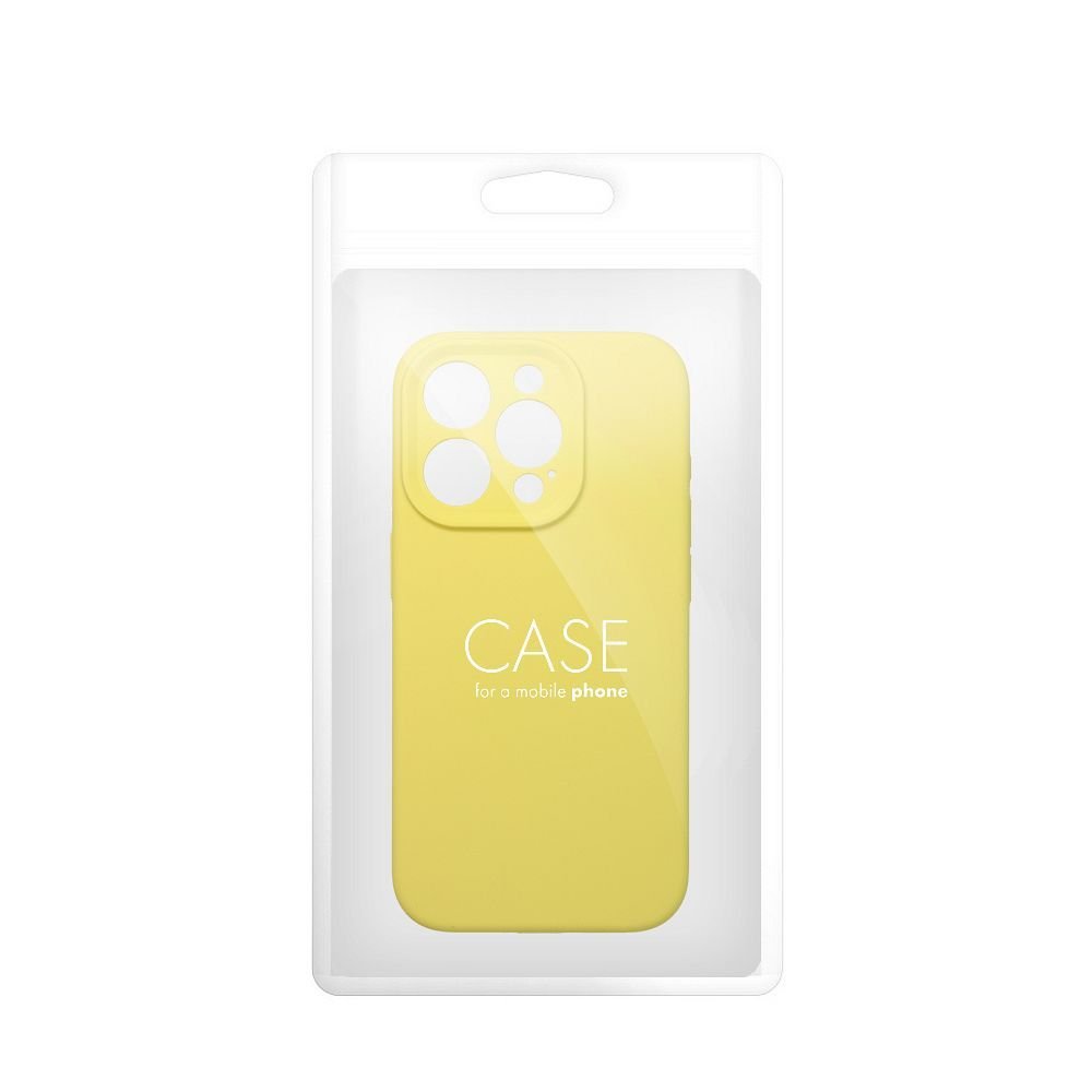 Case for iPhone 16 Silicone 2mm yellow | Tech A Break