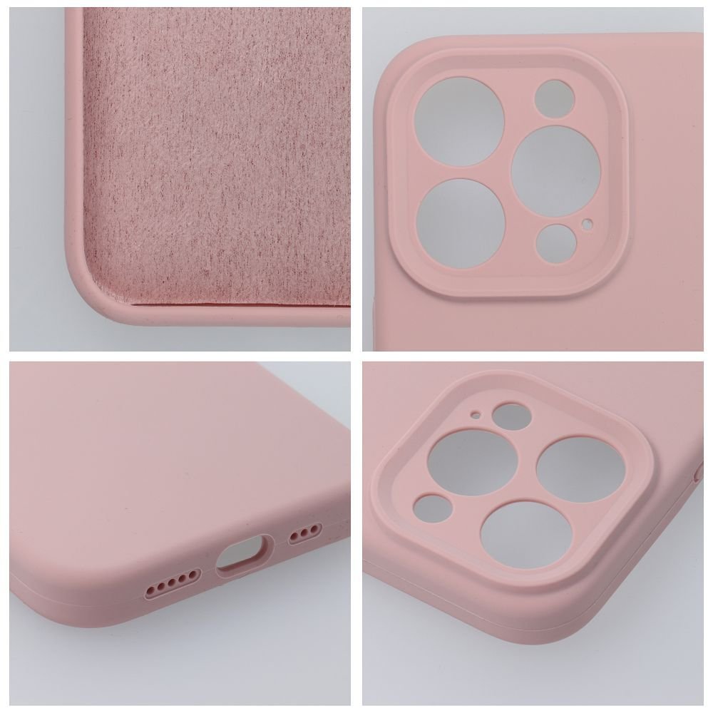 Case for iPhone 17 PRO MAX Silicone 2mm powder pink | Tech A Break