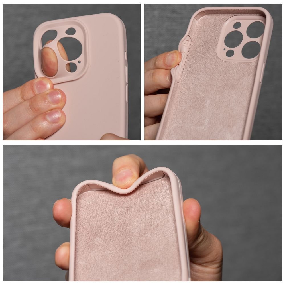 Case for iPhone 17 Silicone 2mm powder pink | Tech A Break