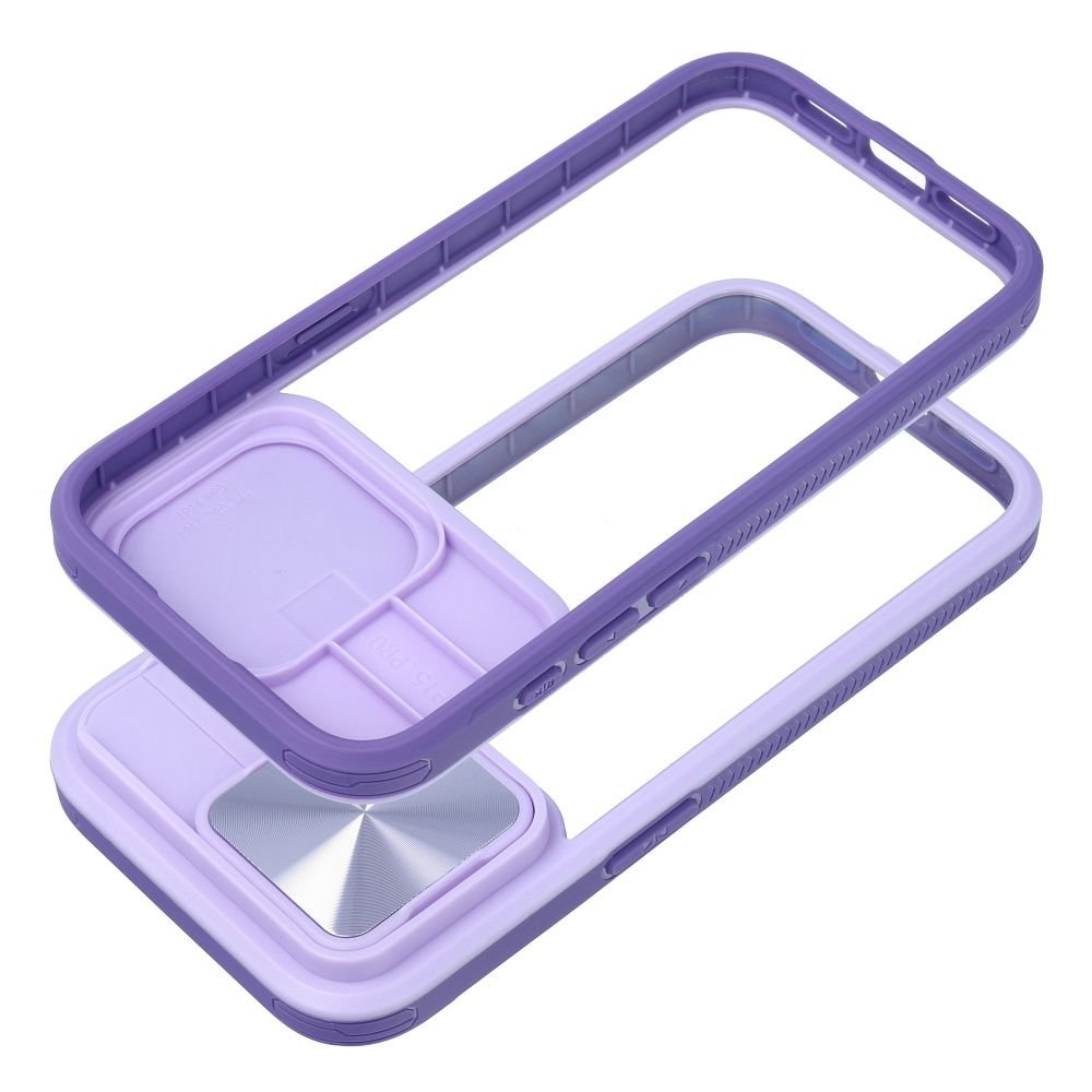 Case for iPhone 15 PLUS Slider purple | Tech A Break