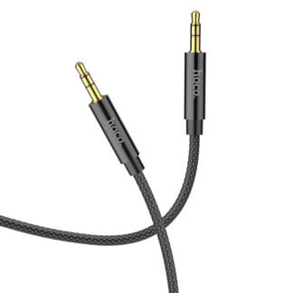 Cable AUX Jack 3,5 mm to Jack 3,5 mm Hoco 2 m UPA19 black | Tech A Break