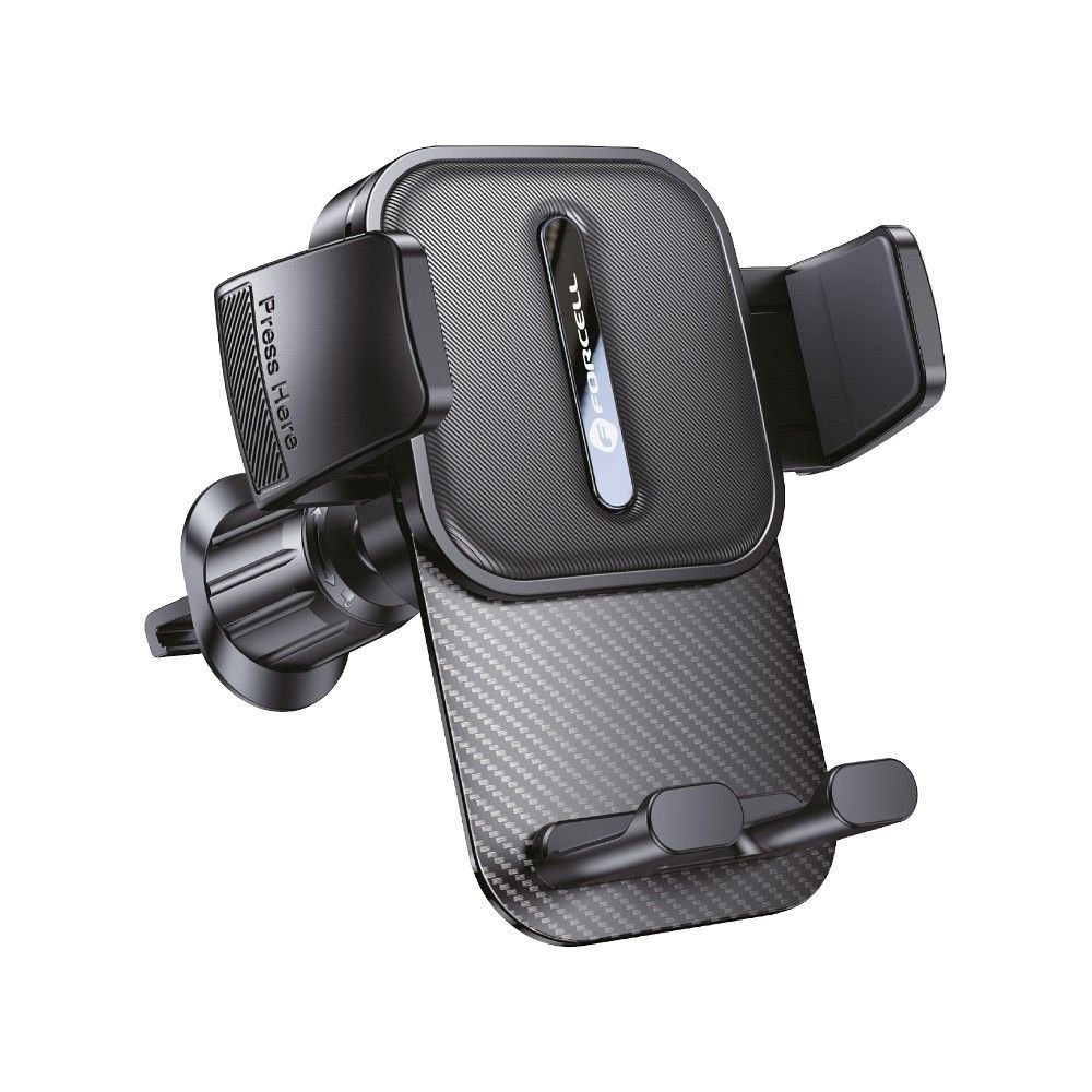 Car phone holder Forcell F-Grip Guardian AV air vent black | Tech A Break