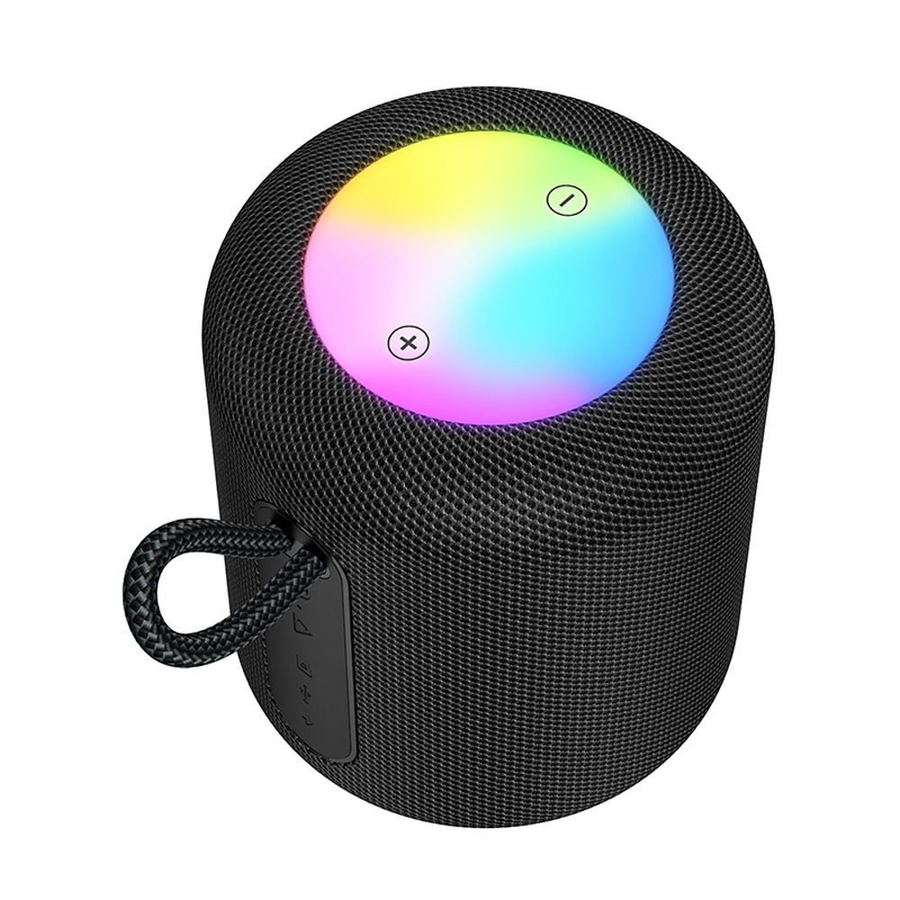Wireless speaker LED 5W 3h Hoco HC30 black | Tech A Break