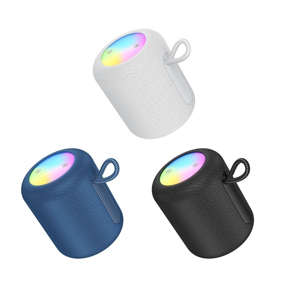 Wireless speaker LED 5W 3h Hoco HC30 black | Tech A Break