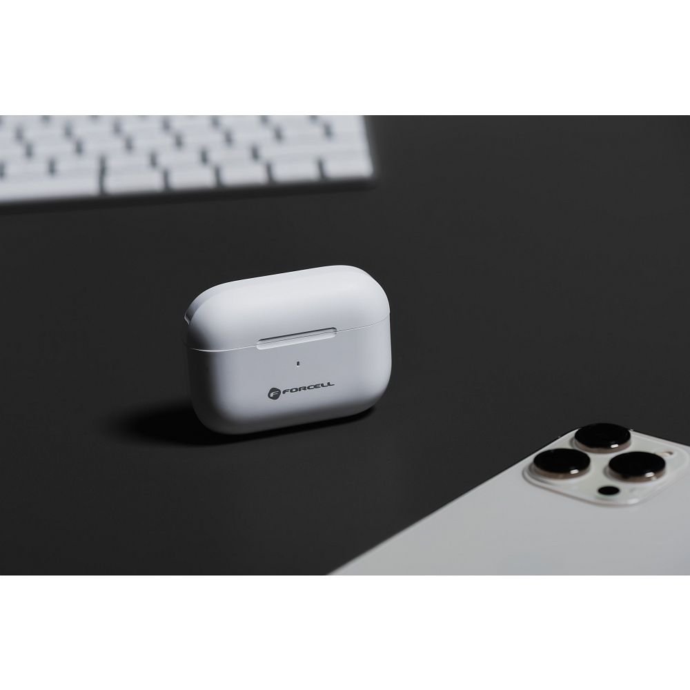Wireless earphones Forcell F-Audio Master Pro TWS white | Tech A Break