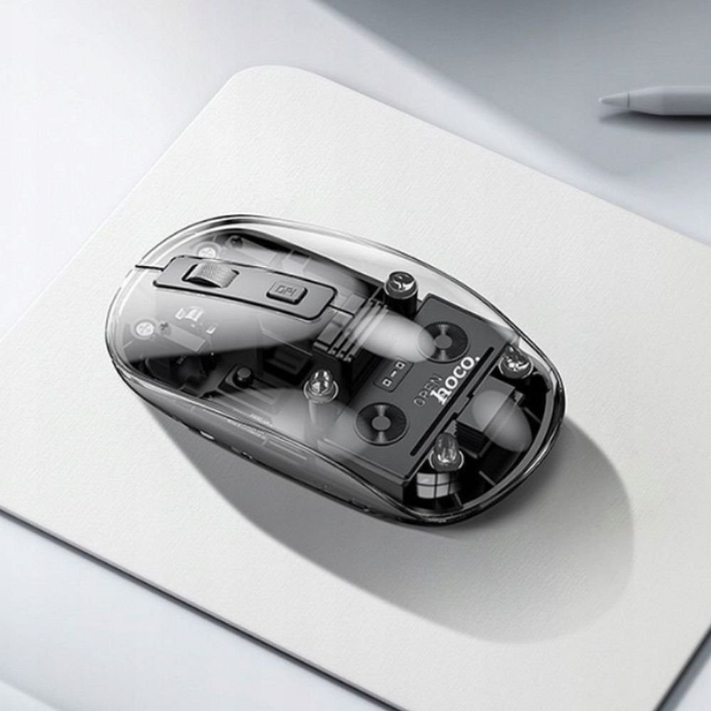 Wireless mouse Hoco 2,4G 1600 dpi GM29 dark night black | Tech A Break