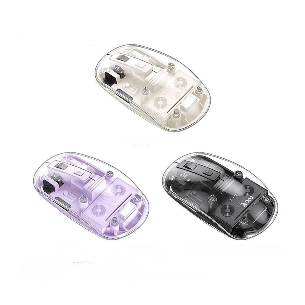 Wireless mouse Hoco 2,4G 1600 dpi GM29 romantic purple | Tech A Break