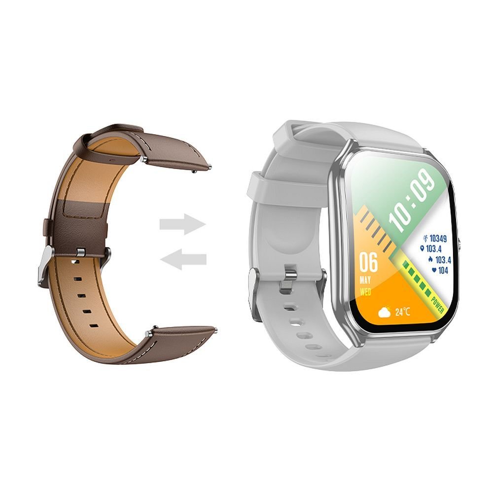 Smartwatch Hoco 1,96` AMOLED IP67 with call function Y28 silver | Tech A Break