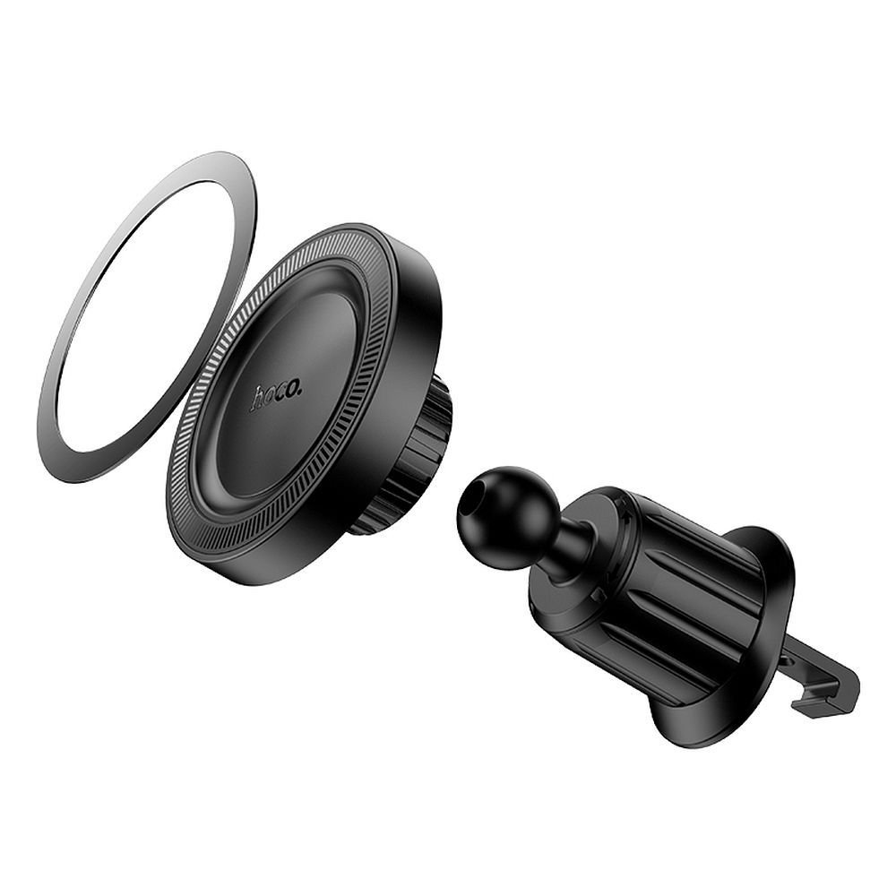 Magnetic car phone holder compatible with Magsafe Hoco air vent H56 black | Tech A Break
