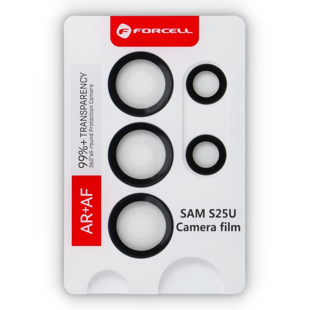 Camera glass to Samsung S25 Ultra Forcell Premium tytanowe deep black - Image 4