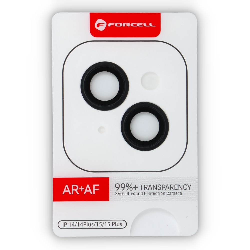 Camera glass to iPhone 14 / 14 Plus / 15 / 15 Plus Forcell Premium black - Image 4