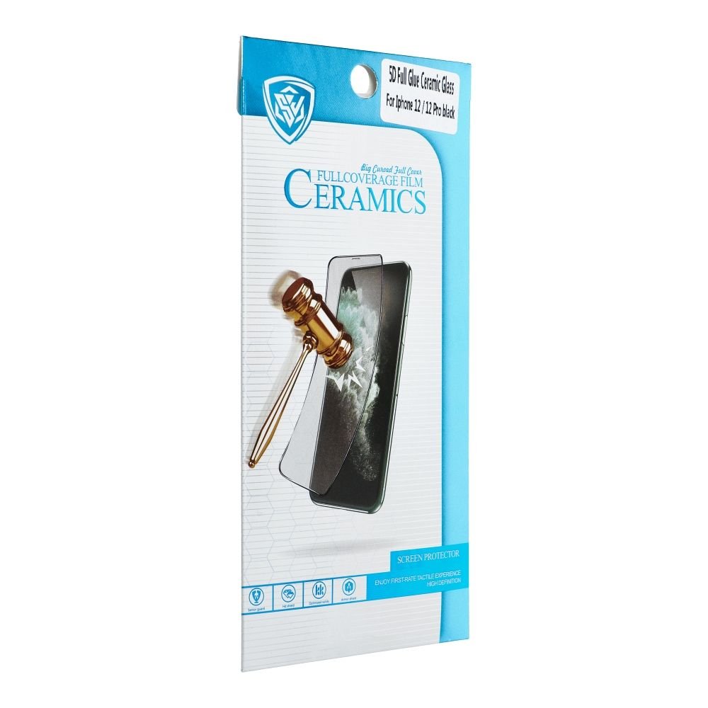 5D Full Glue Ceramic Glass - for Xiaomi Redmi 15C 4G / 15C 5G black - Image 8