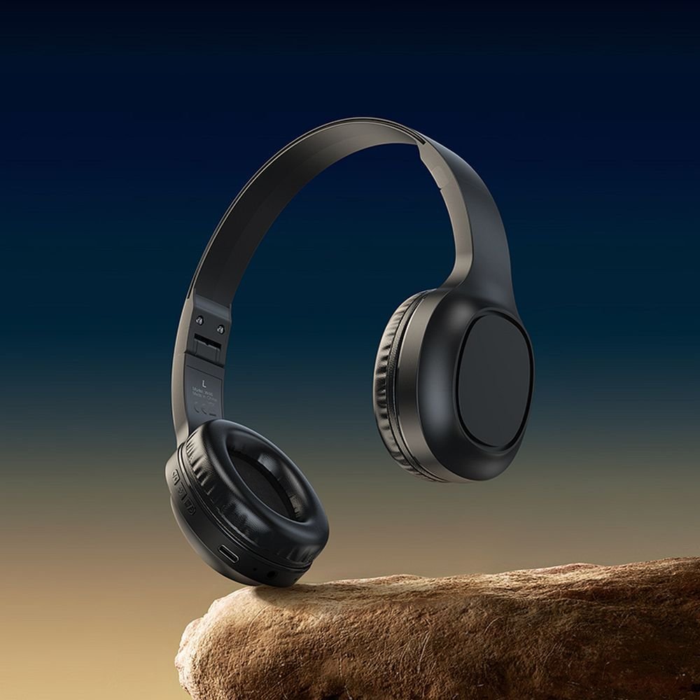 Wireless headphones Hoco W46 black - Image 4