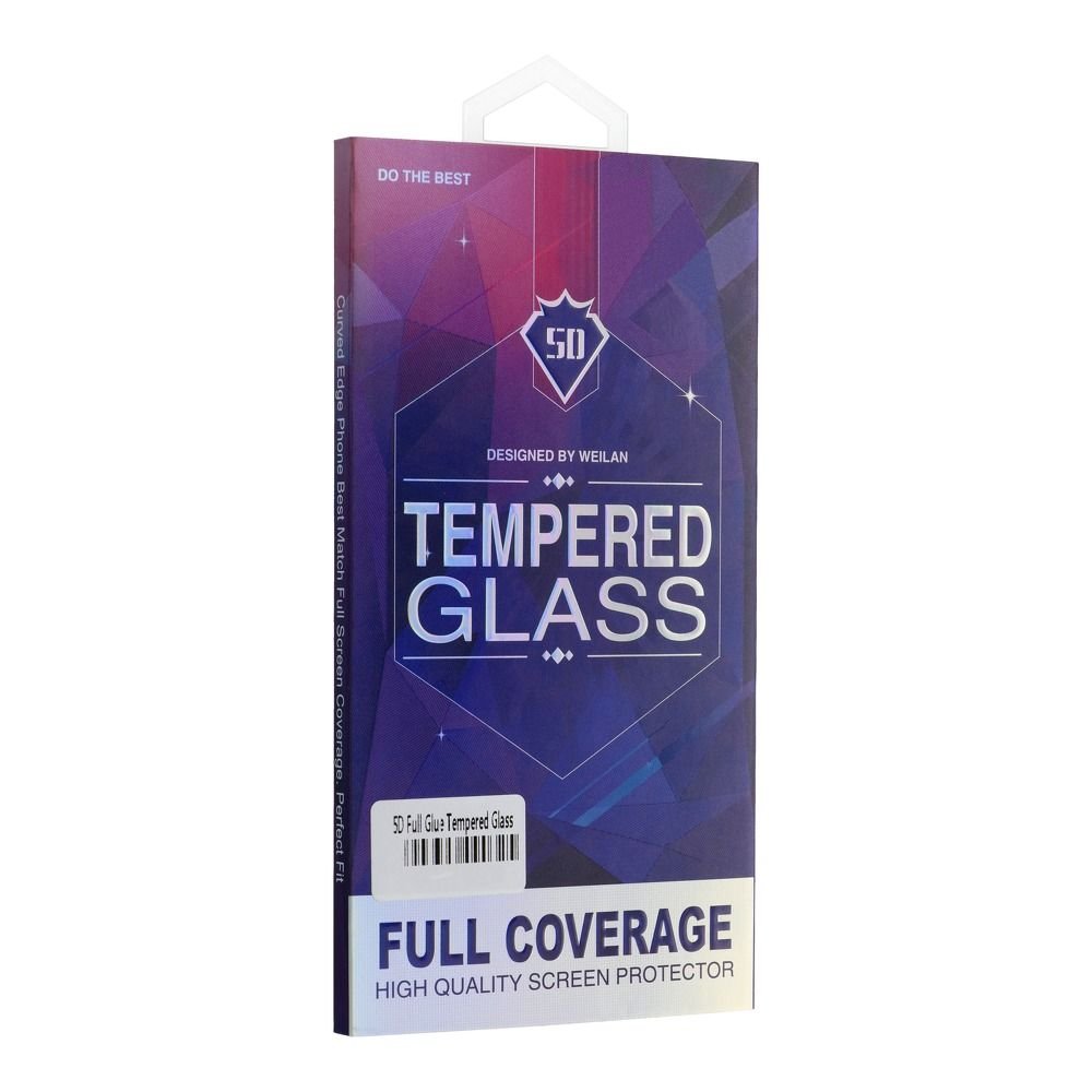 5D Full Glue Tempered Glass - for Samsung Galaxy S25 Plus / S25 Edge black - Image 5