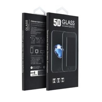 5D Full Glue Tempered Glass - for Samsung Galaxy A23 5G black