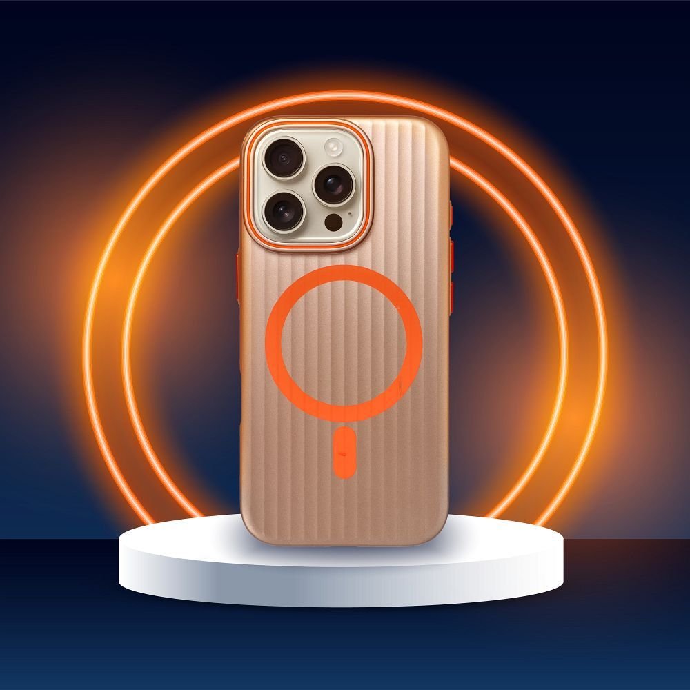 Case for iPhone 14 PRO Simply compatible with MagSafe titanium desert - Image 5