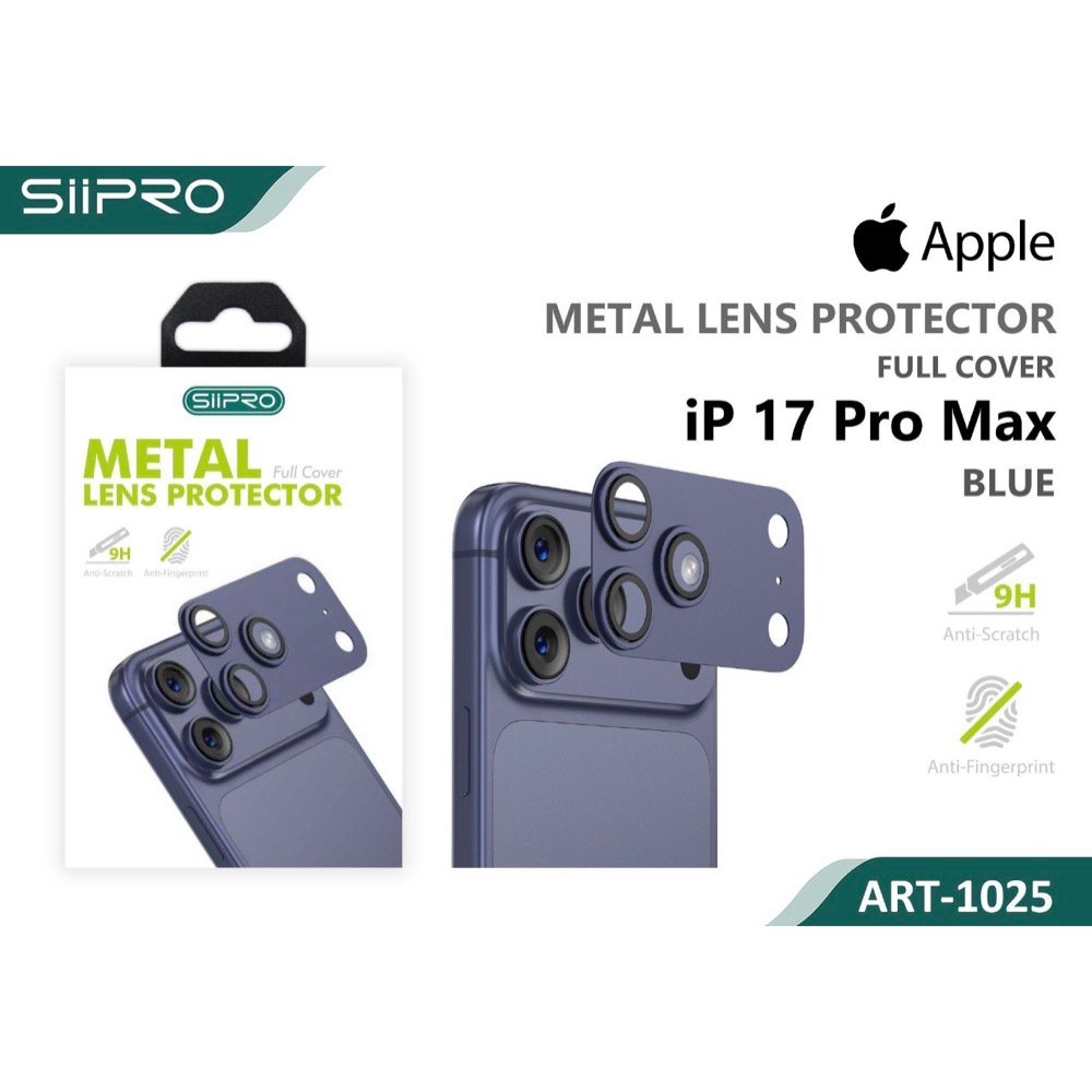 Προστασία Κάμερας iPhone 17 Pro Max Μπλε