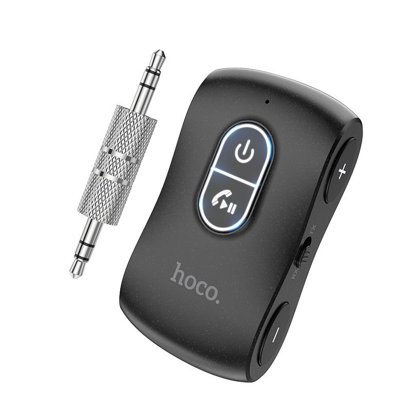 Car transmitter bluetooth Hoco Jack 3,5 mm E73 PRO black - Image 3