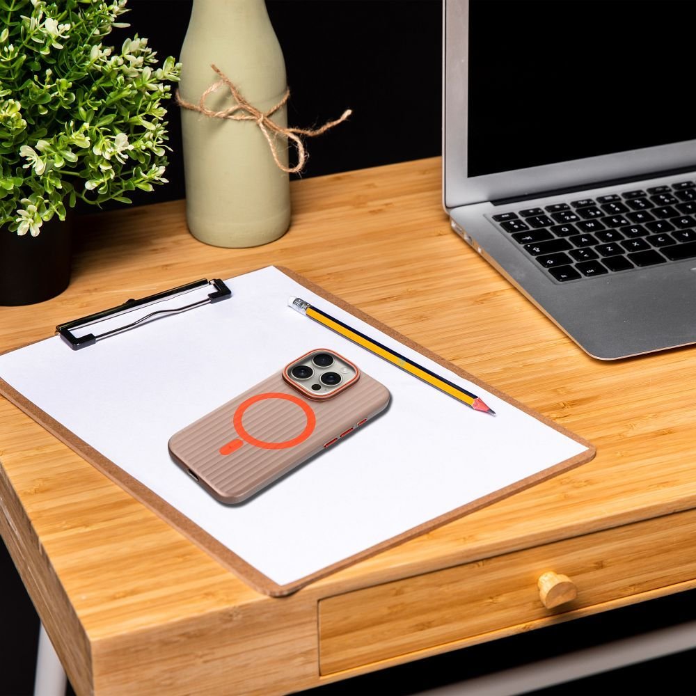 Case for iPhone 14 PRO Simply compatible with MagSafe titanium desert - Image 3