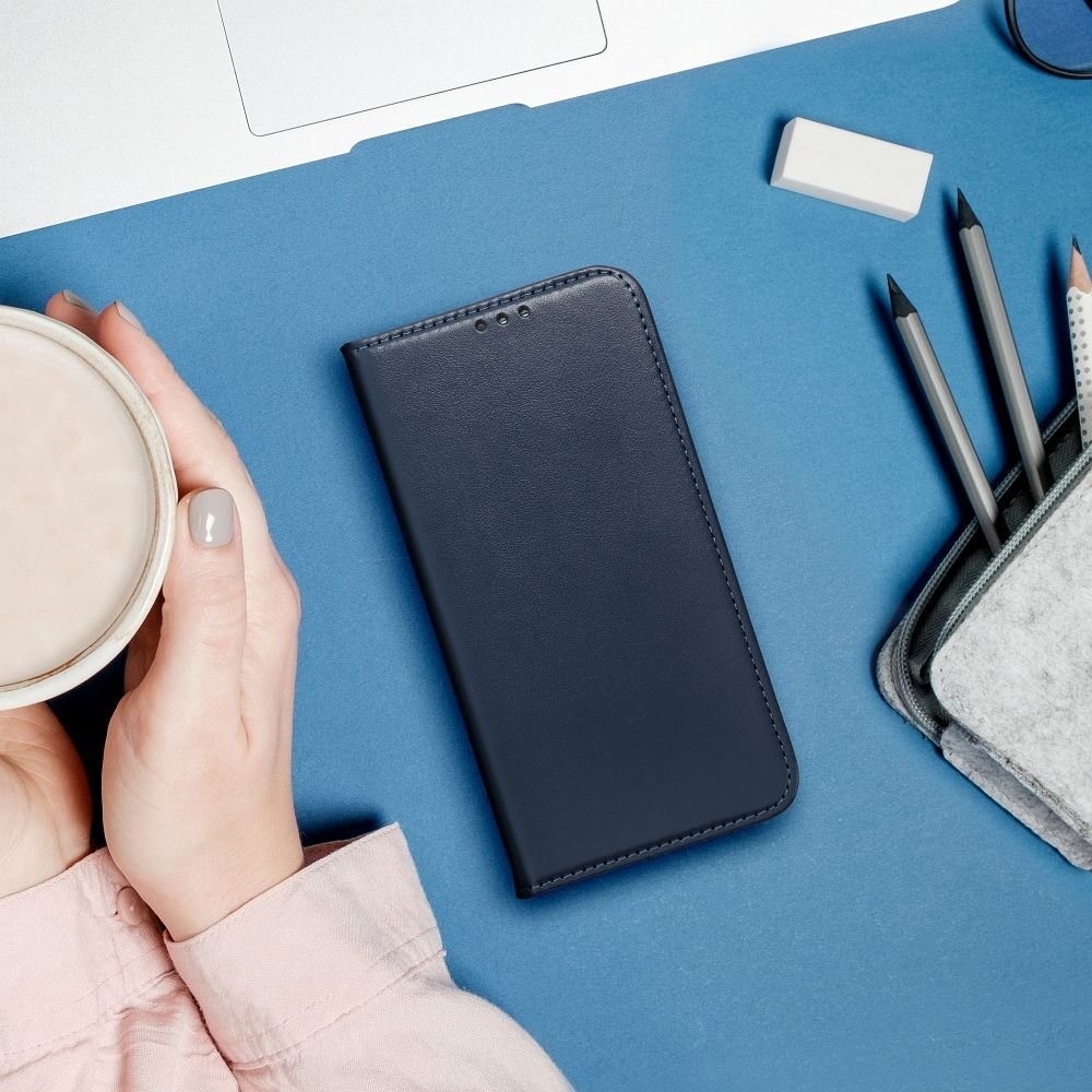 SMART MAGNETO Book case for XIAOMI Redmi Note 14 5G navy - Image 6