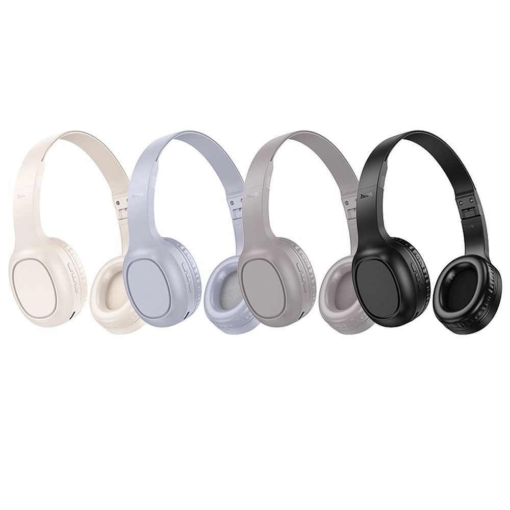 Wireless headphones Hoco W46 milky white - Image 4