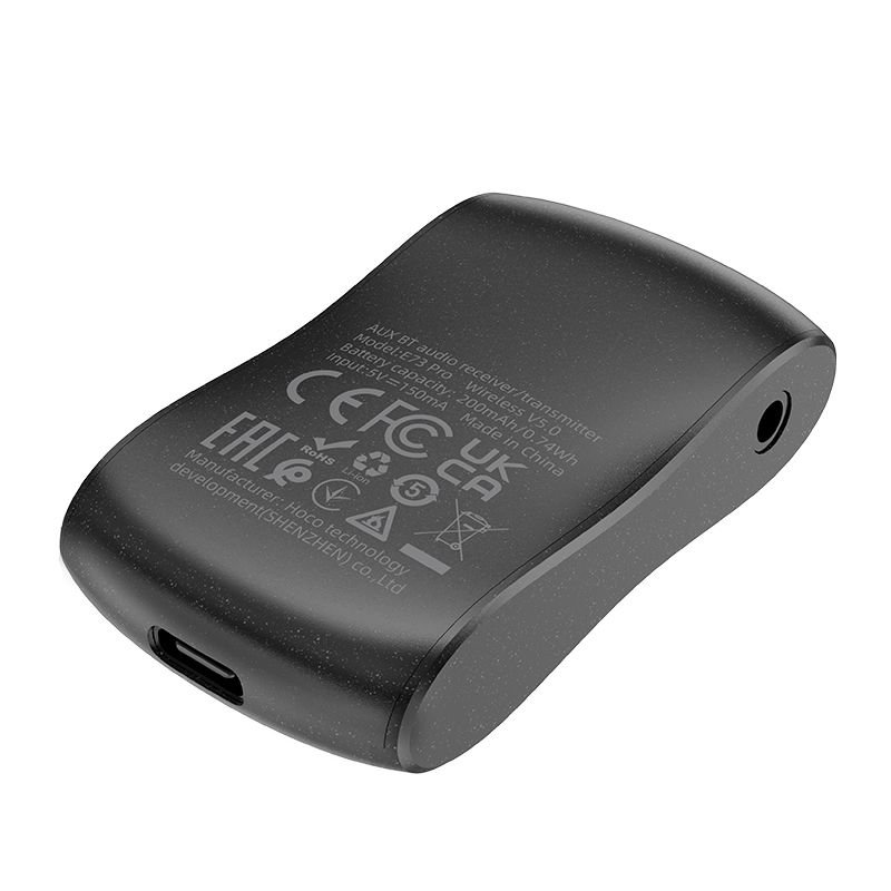 Car transmitter bluetooth Hoco Jack 3,5 mm E73 PRO black - Image 6