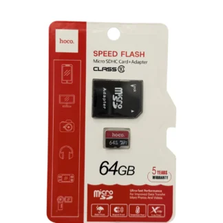 HOCO memory card microSD 64GB class 10 + adapter