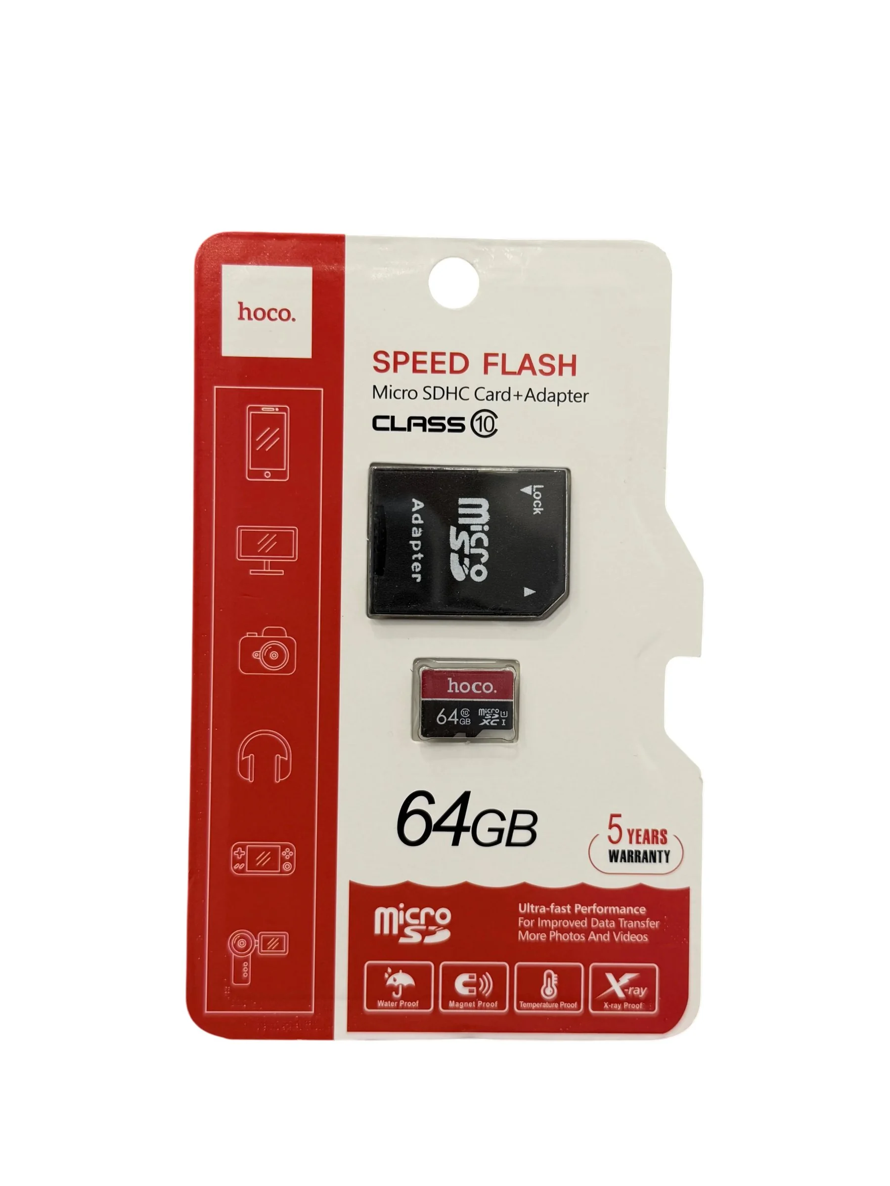 HOCO memory card microSD 64GB class 10 + adapter