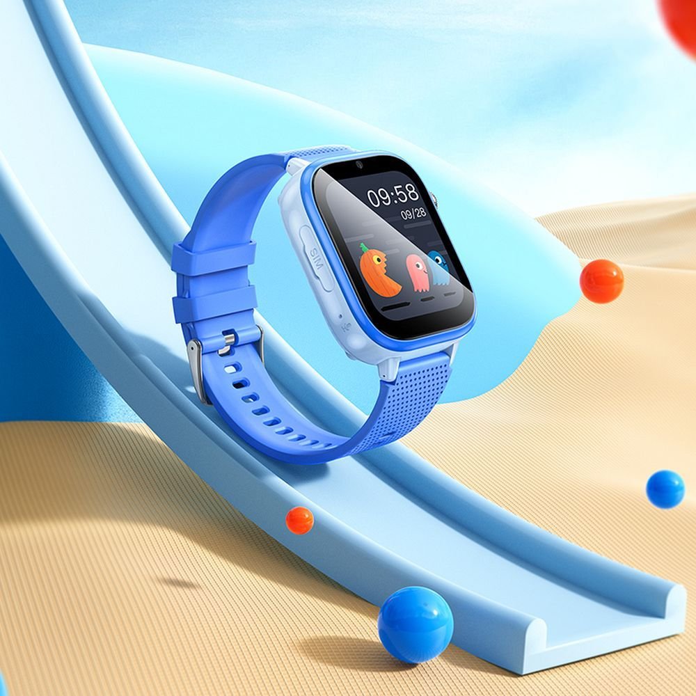 Smartwatch for kids Hoco 1,83` 4G GPS with call function Y101 blue - Image 5