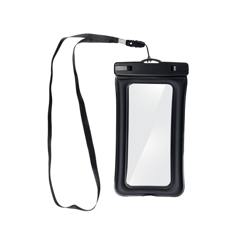 Waterproof bag for mobile phone with plastic closing AIRBAG black - Image 4