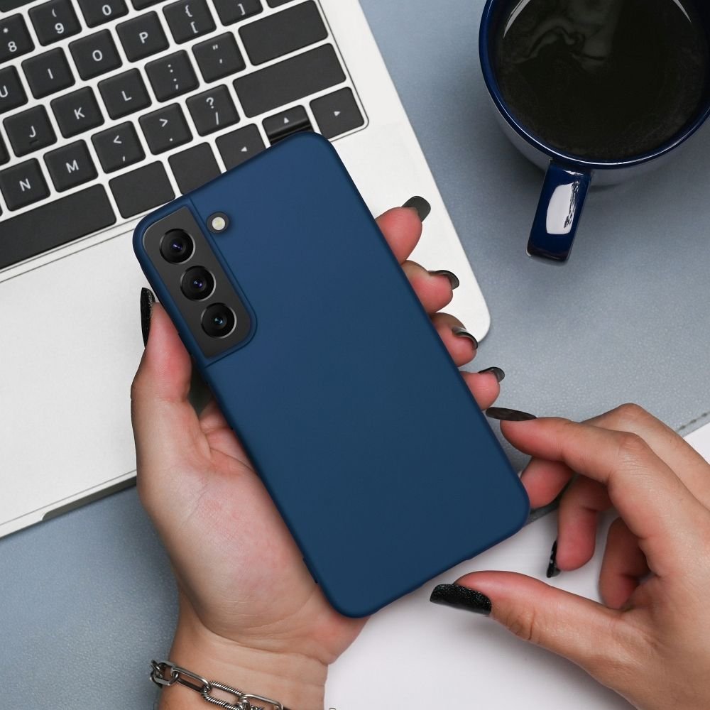 Case for Samsung A57 5G Silicone blue - Image 7