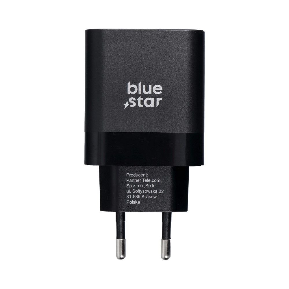 Phone charger Blue Star USB C QC4.0 PD 3A 45W + cable USB C to USB C TFB-TC-45WPD black - Image 6