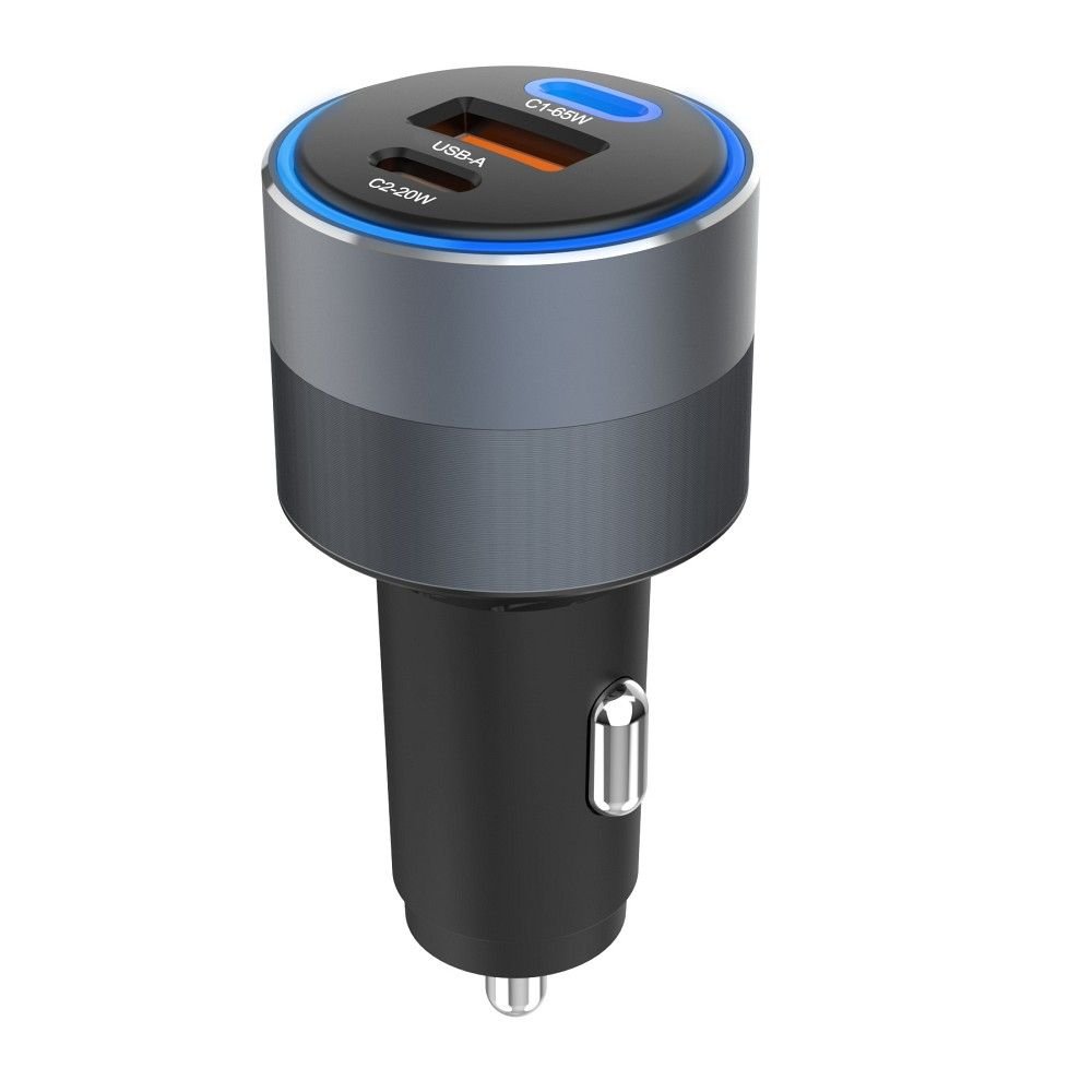 Car charger Forcell F-Energy Alu 2 x USB C + USB A QC4.0 PD SFC2.0 3A 85W gray - Image 6