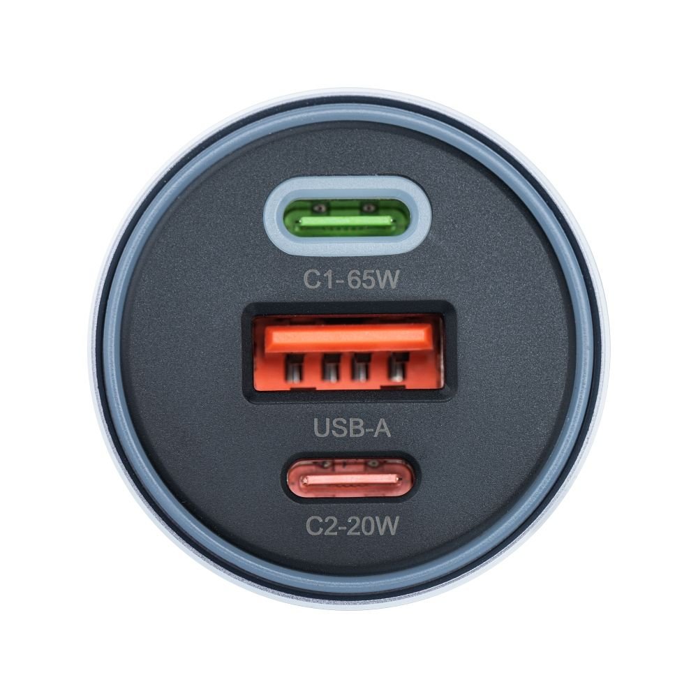 Car charger Forcell F-Energy Alu 2 x USB C + USB A QC4.0 PD SFC2.0 3A 85W gray - Image 7